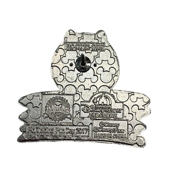 Disney Trading Pin Mike Wazowski Monsters Inc Shanghai Resort 2017 Fun Day - Picture 5 of 6
